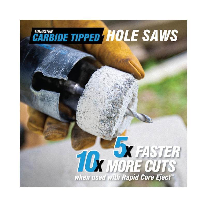 Spyder 600036CF 3-1/4 Inch Tungsten Carbide Tipped Hole Saw