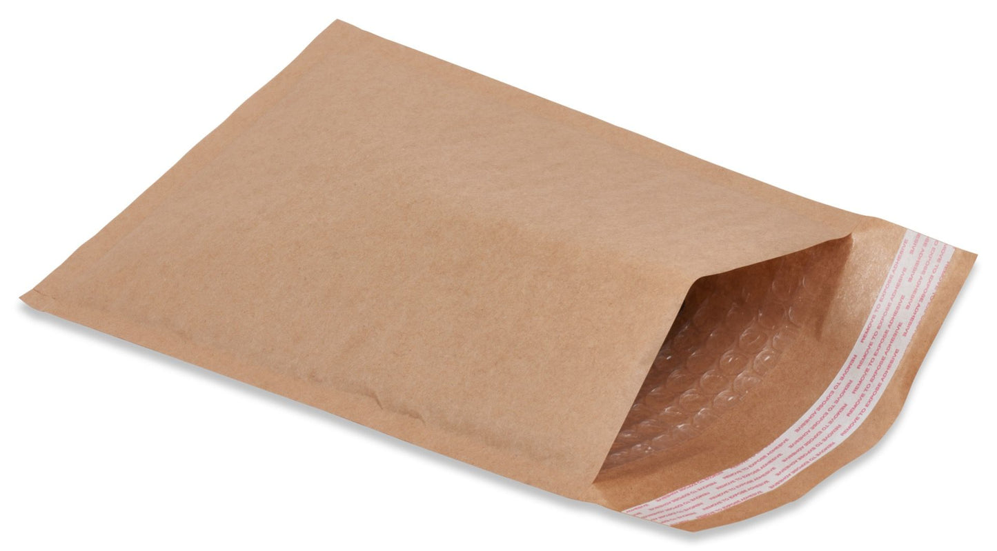 #0 #00 #2 #5 Brown Kraft Bubble Envelopes Mailers Padded Shipping Envelope