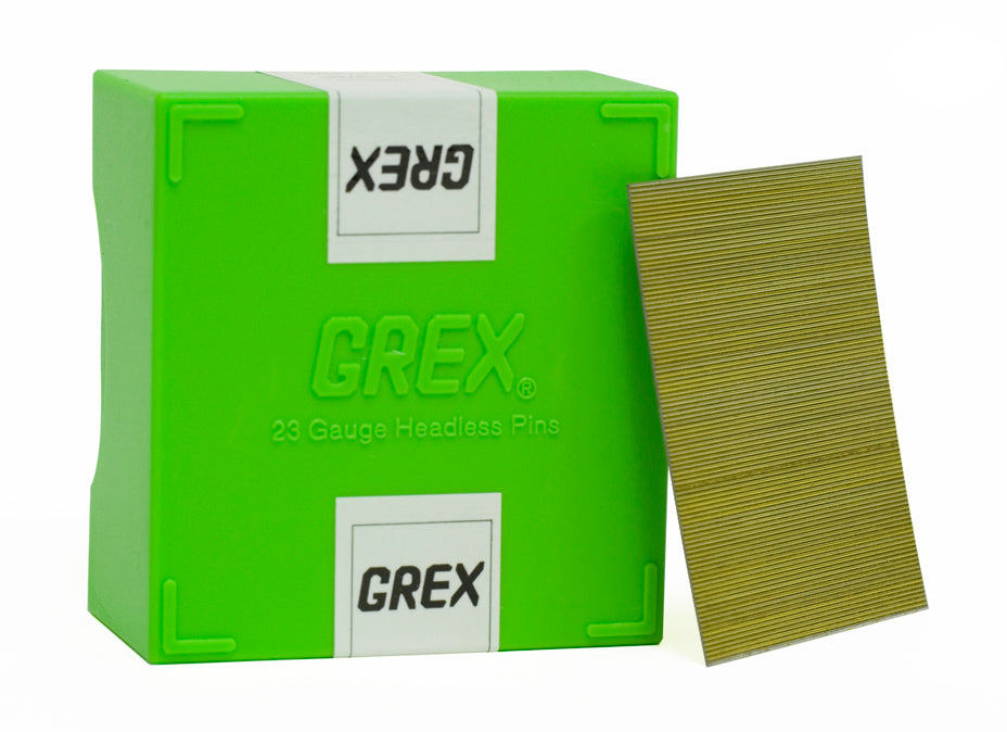 Grex 23 Gauge (23 Ga.) 2" Inch Micro Headless Pins 10,000 per box P6/50L (660292330508)