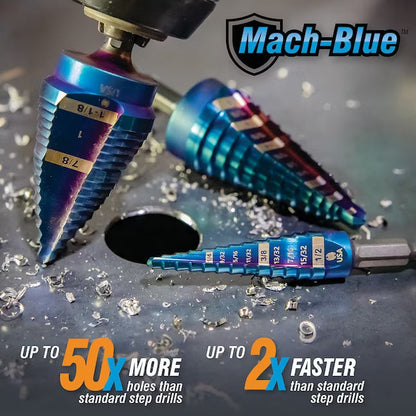 16 Step Mach-Blue Drill Bit - 19023