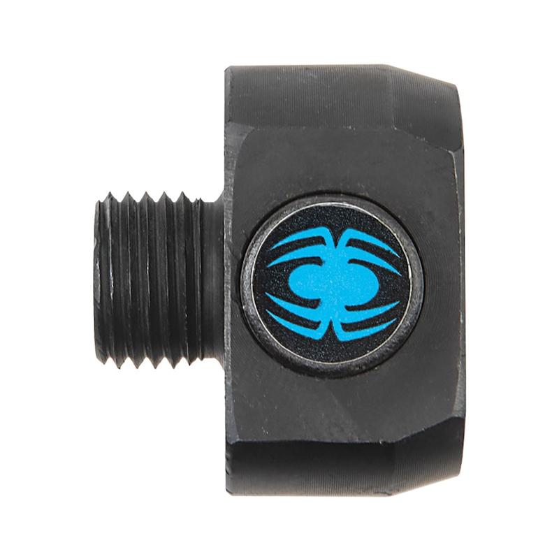 Spyder 600868P Arbor Adapter, Hex 8, 2-7/8-In drilling depth
