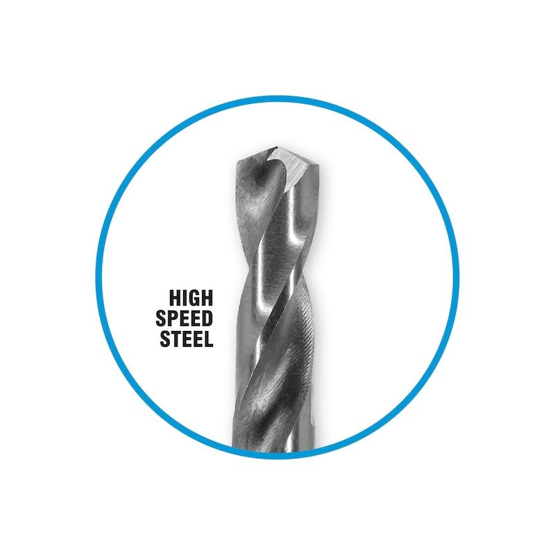 Spyder 600645P Pilotdrill HSS - HEX 10, High-Speed Steel Bit 1/2 Inch -----FOR DELETE