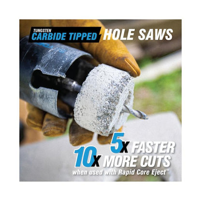 Spyder 600039CF Tungsten Carbide Tipped Hole Saw 3-5/8 Inch