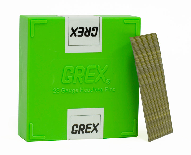 Grex 23 Gauge Stainless Steel 1-3/8" Inch Micro Headless Pins 5,000 P6/35L-ST