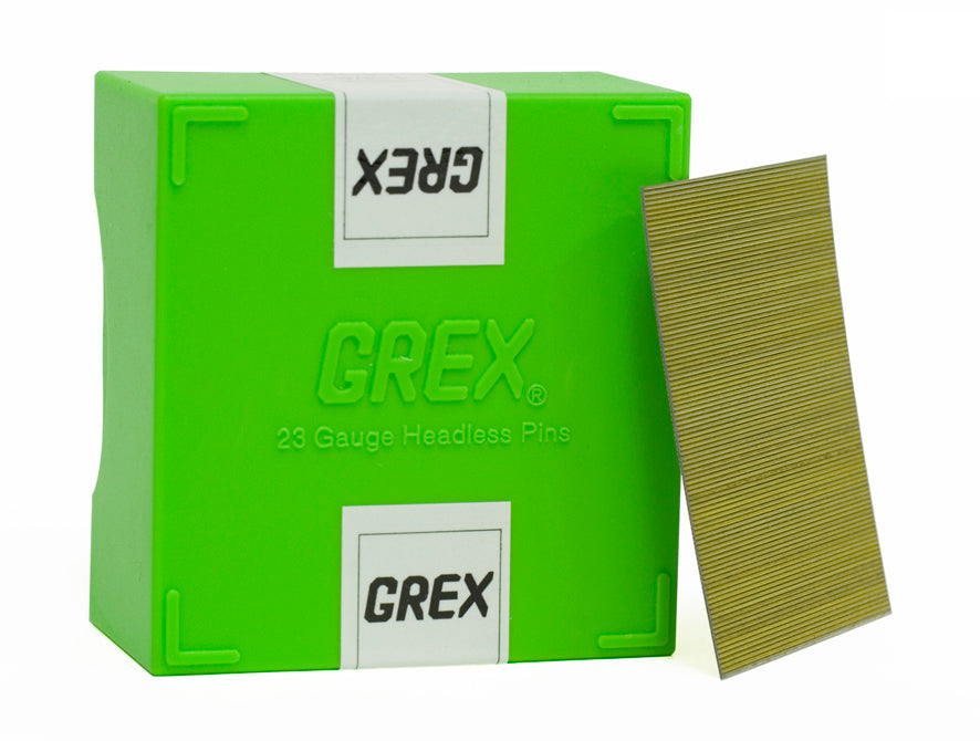 Grex 23 Gauge (23 Ga.) 1-3/4" Inch Micro Headless Pins 10,000 per box P6/45L (660292330454)