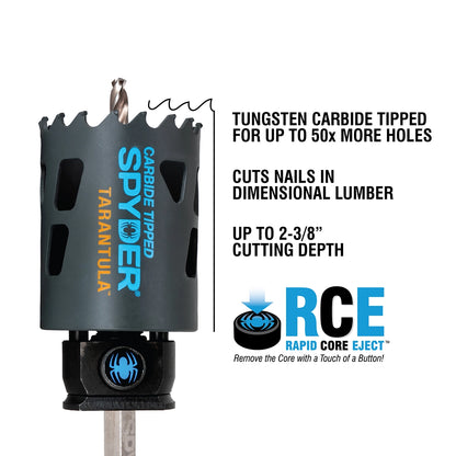 1-1/8″ Tarantula™ Hole Saw - 600898CF
