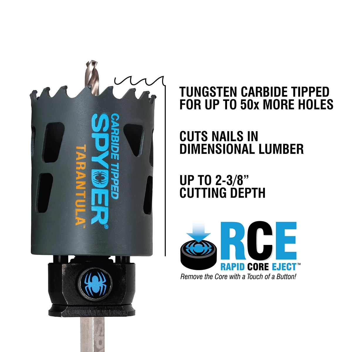 1-3/4″ Tarantula™ Hole Saw - 600903CF