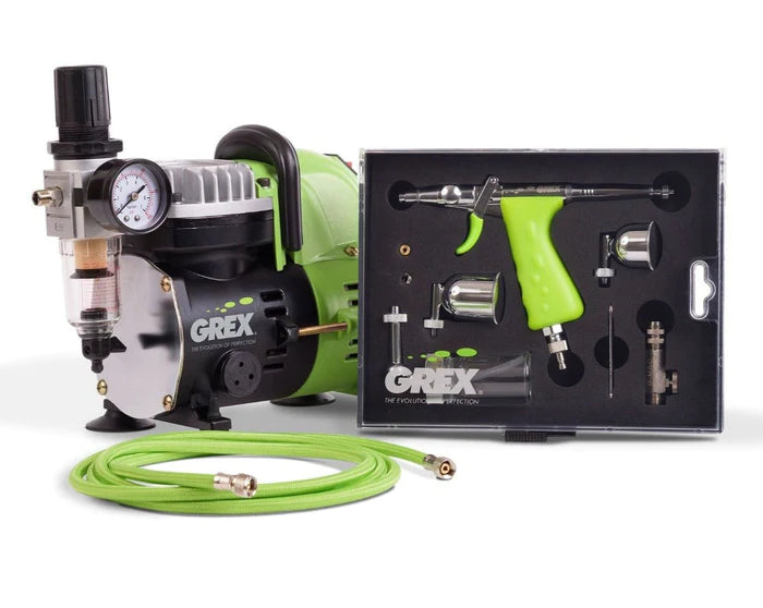 Grex GCK02 Combo Kit - Tritium.TS Airbrush + AC1810-A Compressor